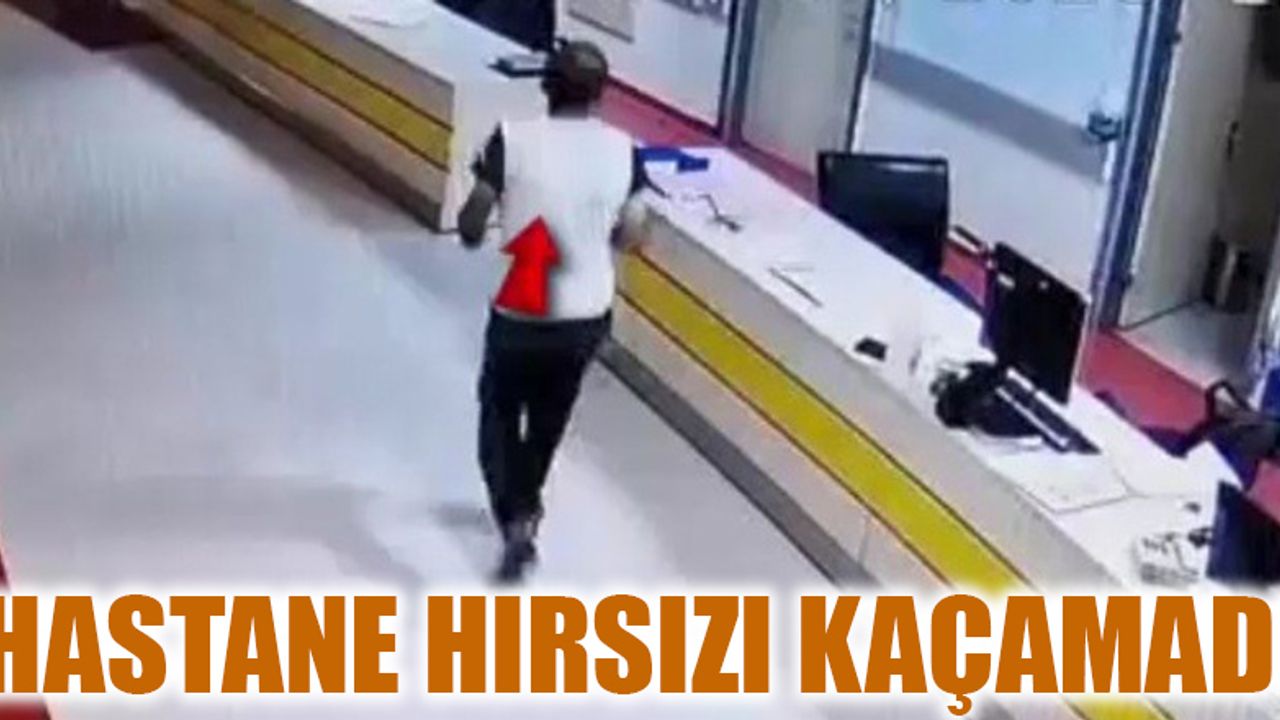 Hastane hırsızı kaçamadı Gaziantep Son Dakika Haberleri Gaziantep27