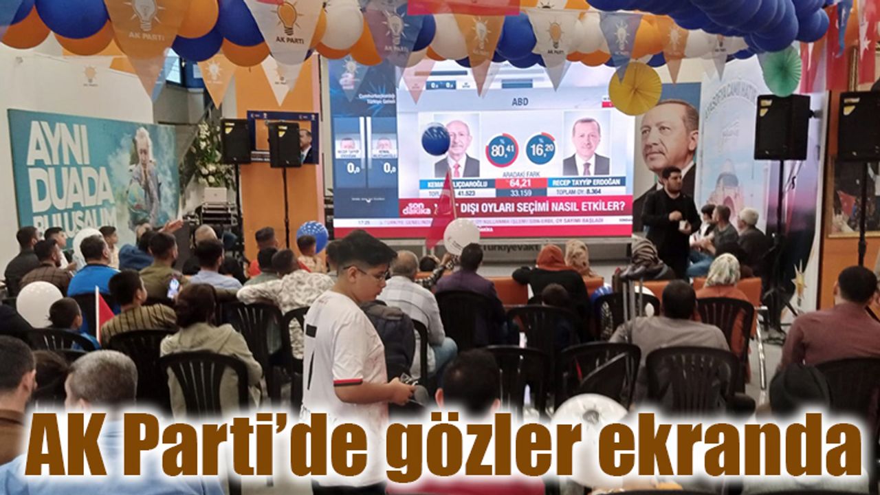 AK Partide gözler ekranda Gaziantep Son Dakika Haberleri Gazete 27