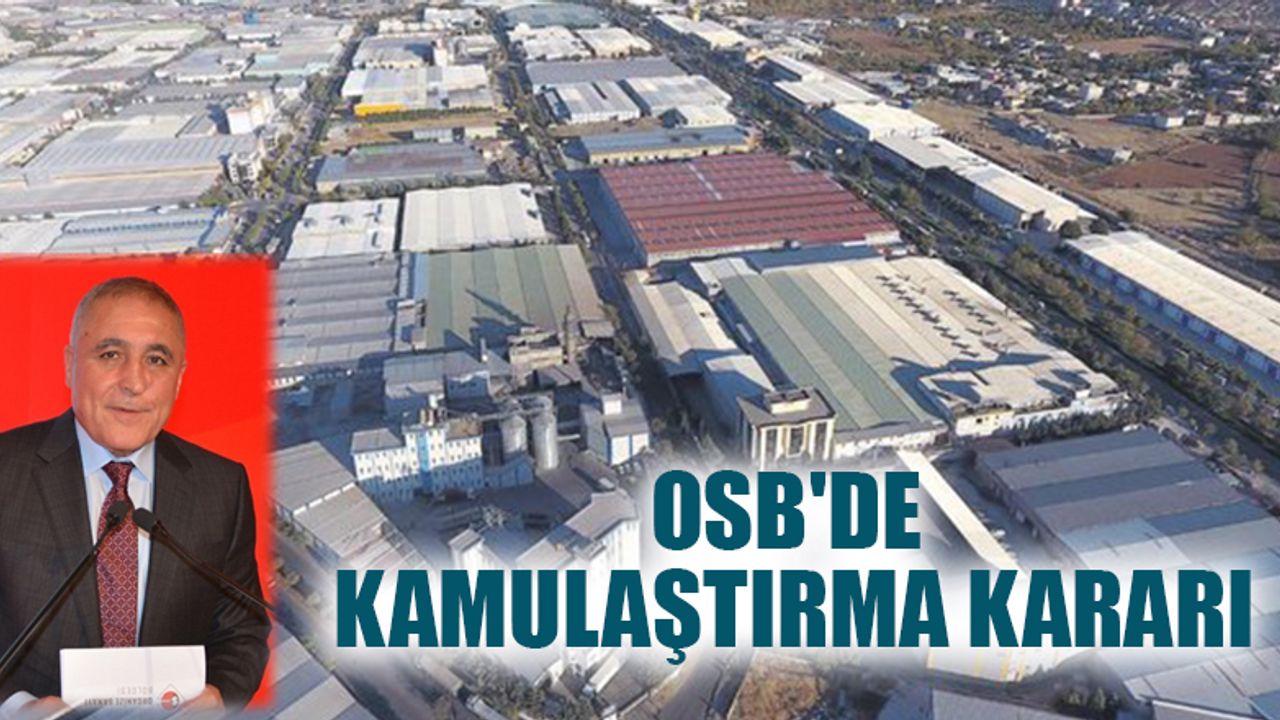 Osb De Kamula T Rma Karar Gaziantep Son Dakika Haberleri Gaziantep