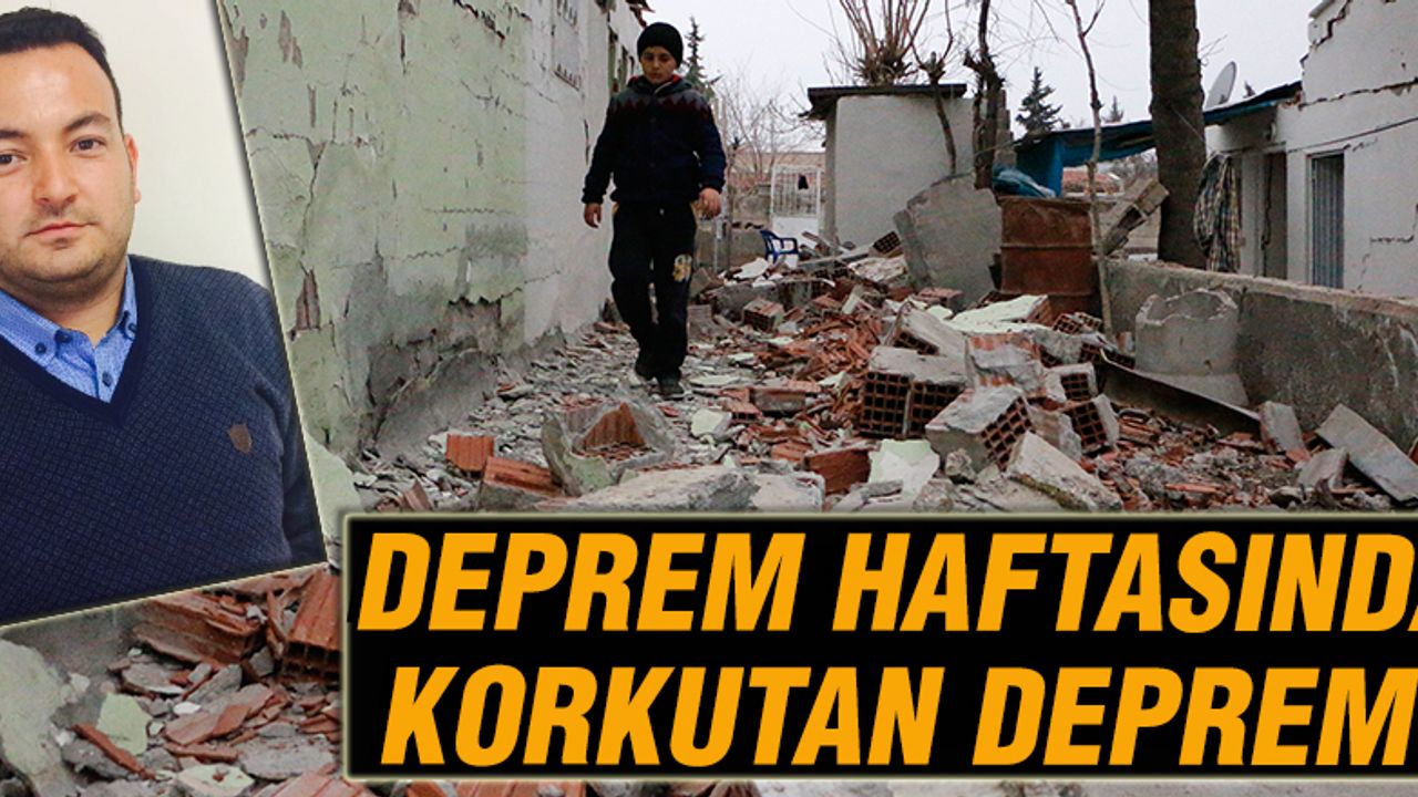 DEPREM HAFTASINDA KORKUTAN DEPREM - Gaziantep Son Dakika Haberleri ...