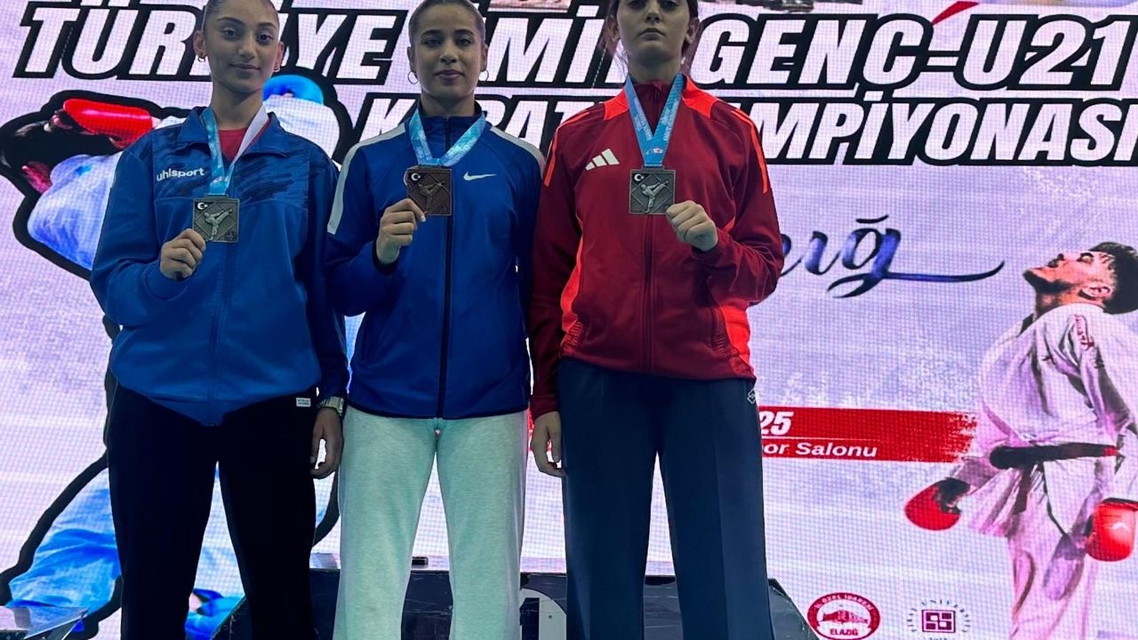 Elazığ'dan madalyalarla döndük