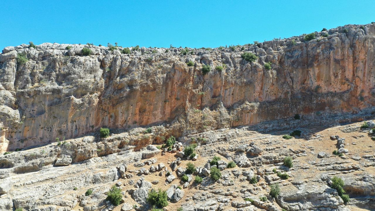 Köklüce kanyonunda tırmanış şenliği