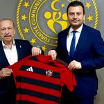 Başkan'dan müdür Şahin’e ziyaret