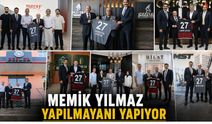 Başkan dığıl dığıl dönüyor (Antep tabiri çırpınmak)