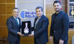 General Solar’a teşekkür belgesi