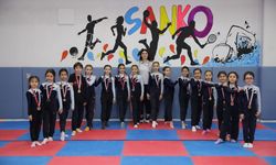 SANKO’nun  jimnastik başarısı