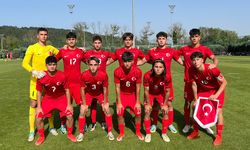 U16'lik Milliler İsviçre karşısında galip