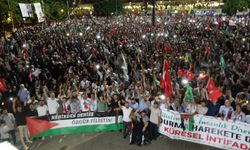 Gaziantep'te binler Filistin ve Heniyye için yürüdü!