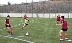 U15 Kız Millî takımımızın Erzurum kampı devam ediyor