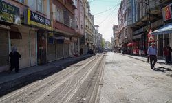 Eski dülük caddesi yenilendi