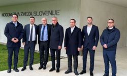 TFF'den Slovenya Federasyonuna sürpriz ziyaret