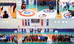 Gaziantep'te Curling heyecanı yaşanıyor