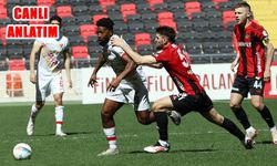 İLK YARI GOLSÜZ BİTTİ. 0-0