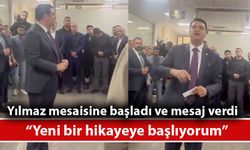 Yılmaz mesaisine başladı ve mesaj verdi