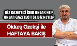 BİZ GAZETECİ İSEK ONLAR NE? ONLAR GAZETECİ İSE BİZ NEYİZ?