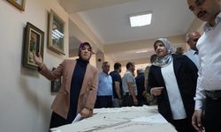 Halk eğitim merkezleri sergi açtı