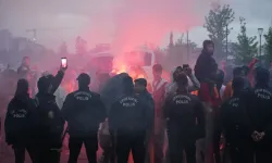 Gaziantep’te sarı-kırmızı şov