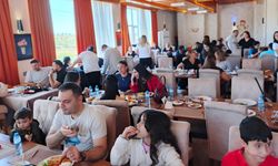 Kahvaltıda buluştular