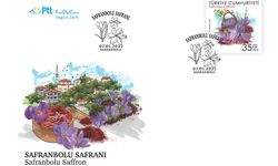 Safranbolu safranı pullarda