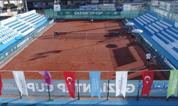 Gaziantep’te tenis heyecanı