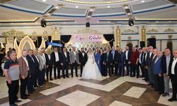 Mustafa Teke, oğlunu evlendirdi