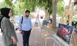 15 Temmuz temalı resim sergisi açıldı
