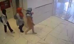 Hırsızları bina görevlisi yakalattı