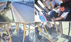 Halk otobüsünde kalp krizi paniği