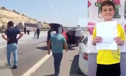 Sürücünün 7 yaşındaki oğlu hayatını kaybetti