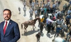 Eski ilçe başkanı attan düştü