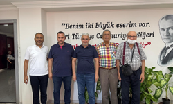 Terlik esnafıyla buluştu