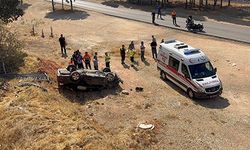 5 metreden şarampole uçtu