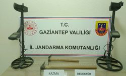 Kaçak kazıya suç üstü