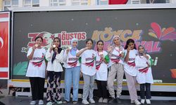 Köyce festivalinde büyük coşku