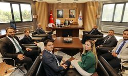 Mühendisler rektörle buluştu