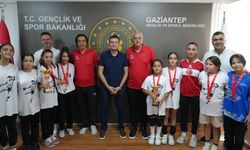 Şahin'e teşekkür ziyareti