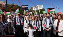 Eş zamanlı “Gazze İçin Sessiz Çığlık” etkinliği