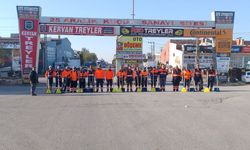 Sanayi bölgesi pırıl pırıl oldu
