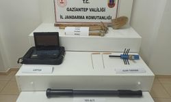 Kaçak kazıya suç üstü