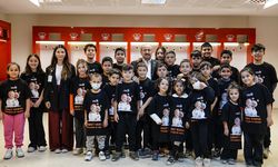 Lösemili çocuklara moral oldular