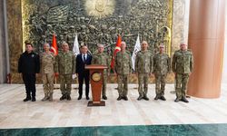 Orgeneral Tokel, Vali Çeber'i ziyaret etti