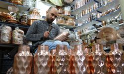 Bakır su mataraları ilgi görüyor