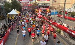 Gazi Maratonuna rekor katılım