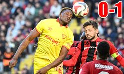 GÖZTEPE'DEN DARBE... 0-1