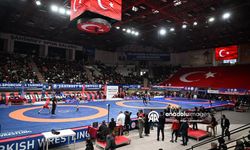 Güreş şampiyonasına rekor katılım