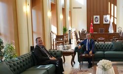 Başkan vali ile buluştu