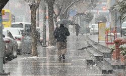 Gaziantep beyaza büründü