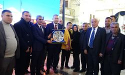 Kilis Valisi Tahir Şahin'e veda yemeği