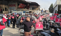 Kuryeler iş bıraktı