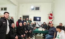 Sacır’da sakinlerle buluştu